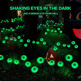 Scary Eyeballs Solar Garden Lights Halloween Decorations Outdoor