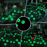 Scary Eyeballs Solar Garden Lights Halloween Decorations Outdoor