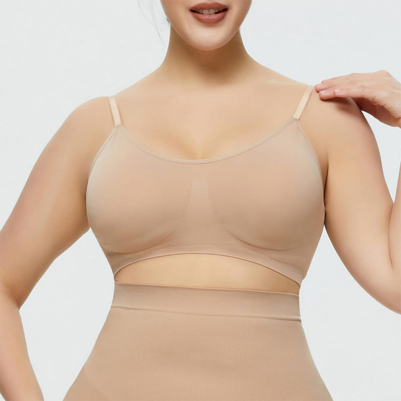 Hanitii Shapewear for Women Tummy Control Sleeveless Bodysuits HABS035