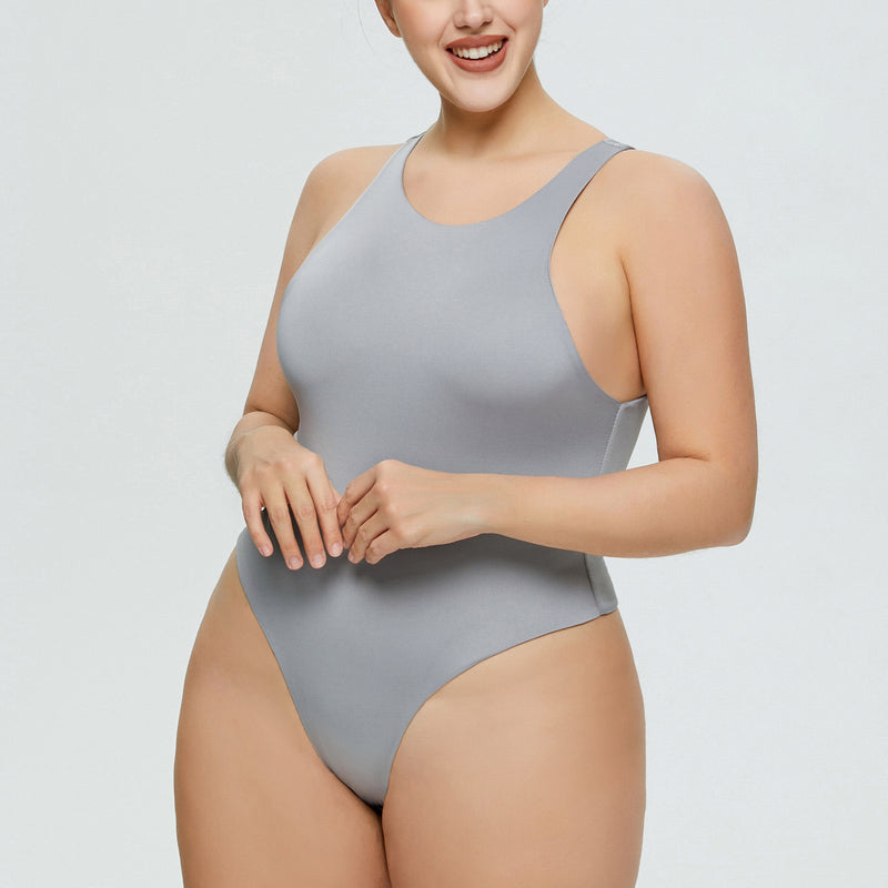 Hanitii Shapewear for Women Tummy Control Sleeveless Bodysuits HABS003