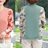 Hanitii Foral Women Blouse Button Casual Clothes Tops HATP046