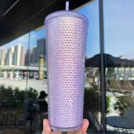 Hanitii Starbucks Studded Water Cup with Straw