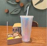 Hanitii Starbucks Studded Water Cup with Straw