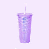 Hanitii Starbucks Studded Water Cup with Straw