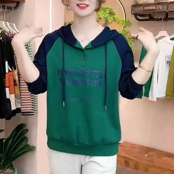 Hanitii Women Hoodies Long Sleeve Clothes with Hat HATP008