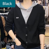 Hanitii Women Sweater Hoodies Long Sleeve Clothes with Black Hat HATP002